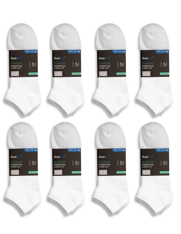 Mens 40 Pack Socks Essential Liner Myzenhome