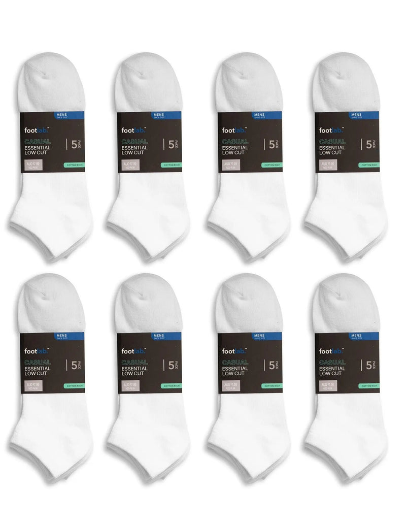 Mens 40 Pack Socks Essential Liner Myzenhome