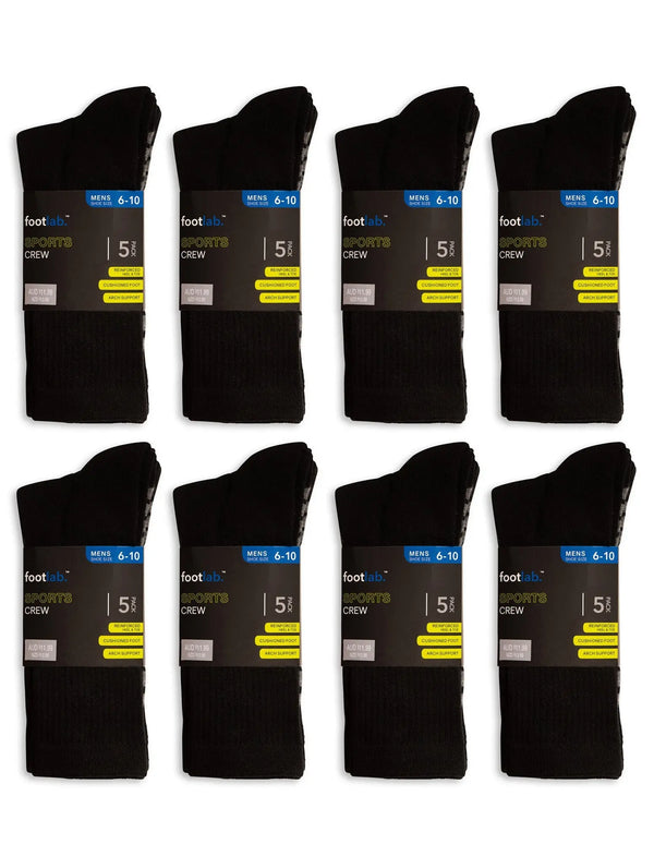 Mens 40 Pack Socks Sports Crew - Myzenhome