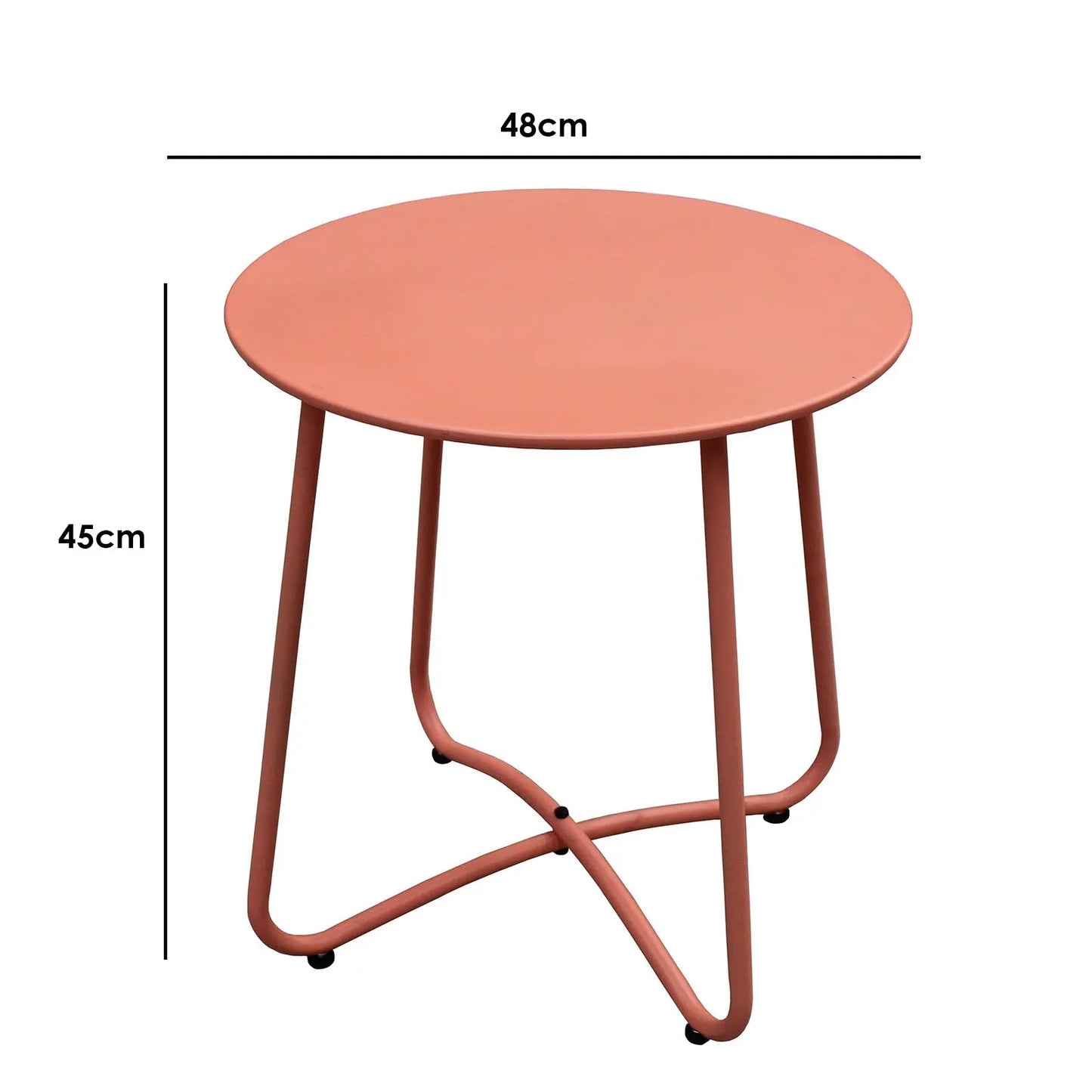 Milano 3pc furniture steel/rattan coffee table & chairs patio garden set Milano Outdoor