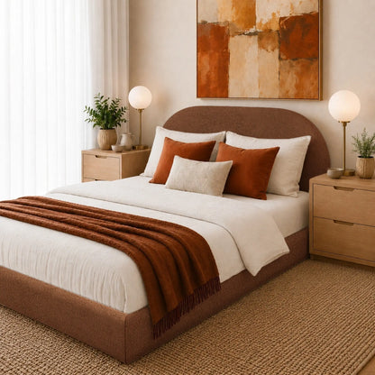Milano Contour Boucle Tool Free Bed Frame Myzenhome