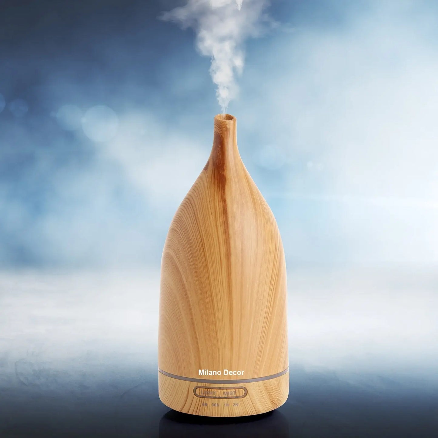 Milano Decor Aroma Diffuser Ultrasonic Humidifier Purifier And 3 Pack Oils - Myzenhome