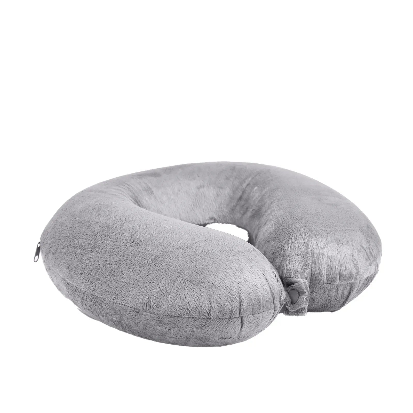 Milano Decor Memory Foam Travel Neck Pillow With Clip Cushion Support Soft - Myzenhome