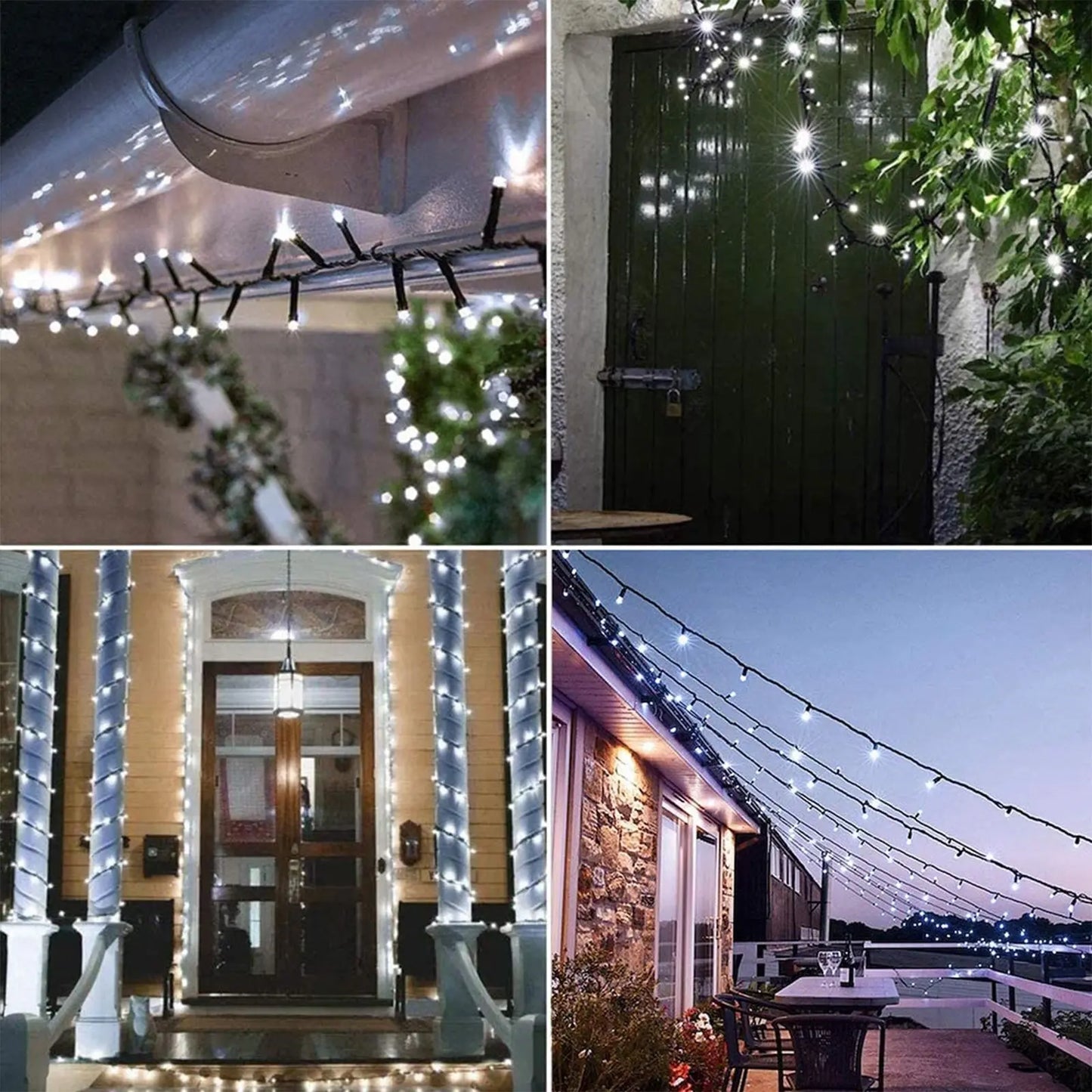 Milano Decor Solar Powered Outdoor Fairy Lights || 200 Lights - Myzenhome