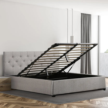 Milano Decor Westlake Luxe Gas Lift Storage Bed - Myzenhome