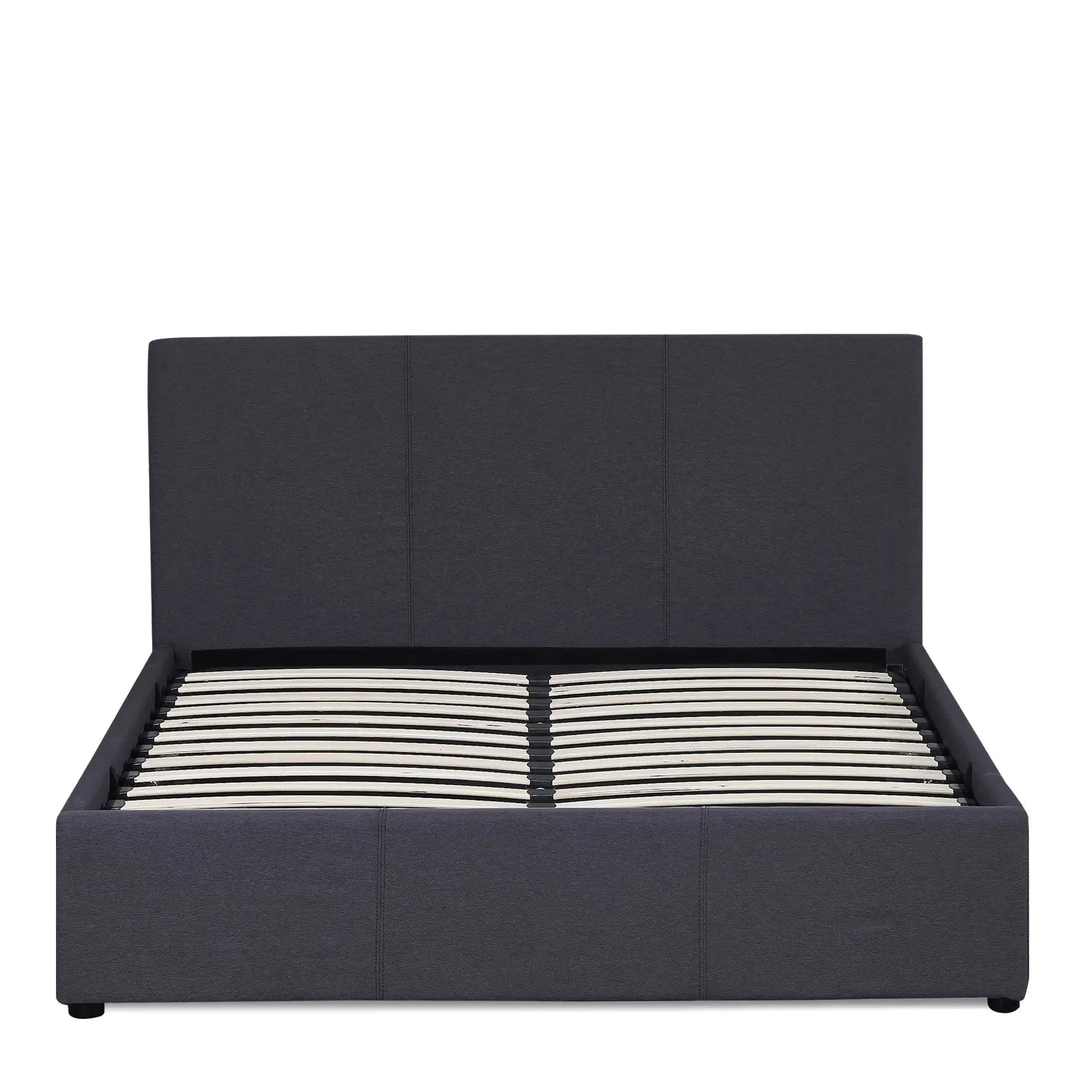 Milano Luxury Gas Lift Bed Frame And Headboard - Myzenhome