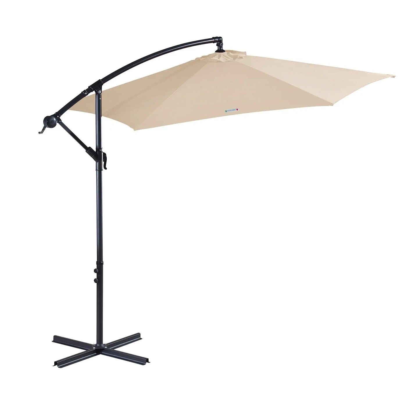 Milano Outdoor 3 Metre Cantilever Umbrella UV Sunshade Garden Patio Deck - Myzenhome