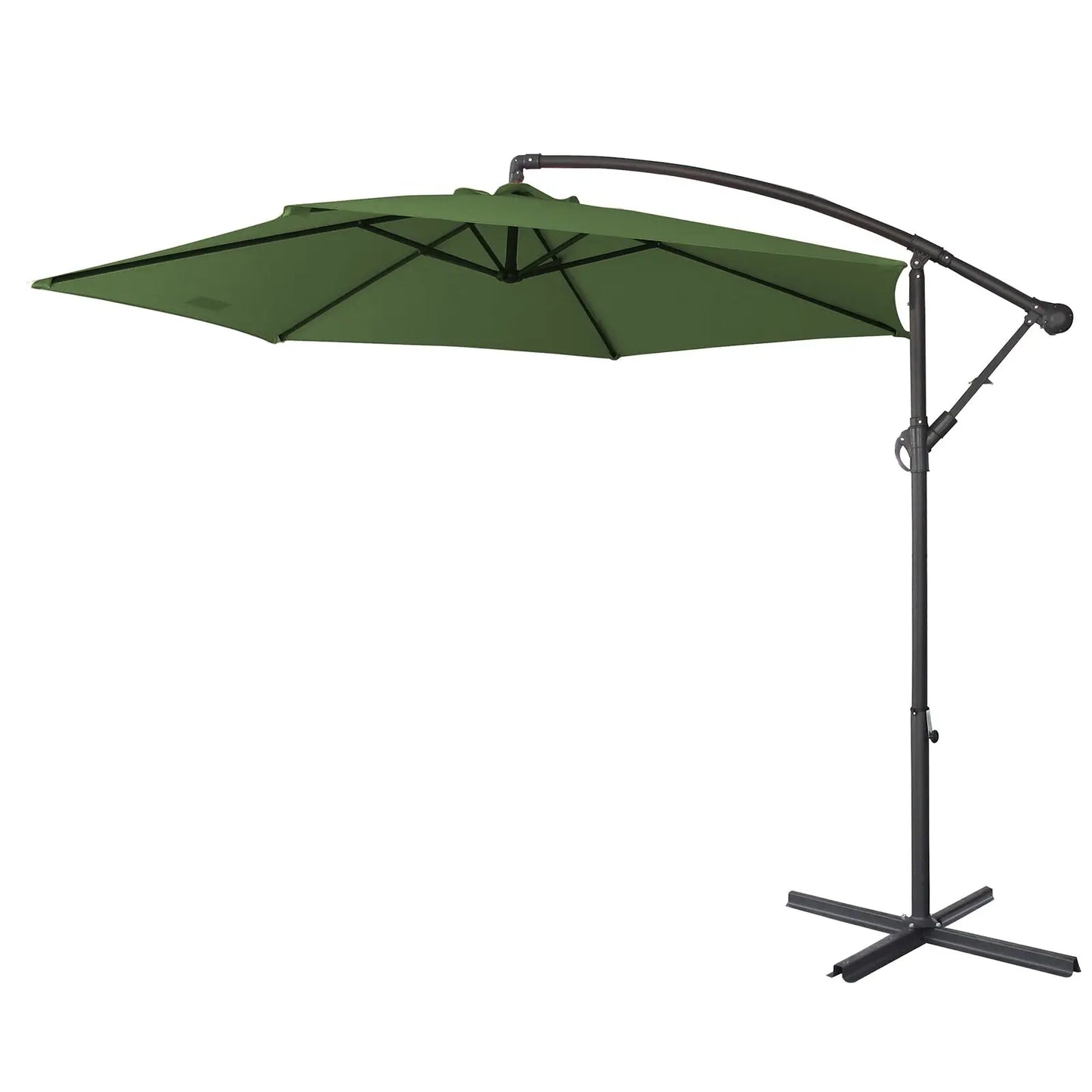 Milano Outdoor 3 Metre Cantilever Umbrella UV Sunshade Garden Patio Deck - Myzenhome