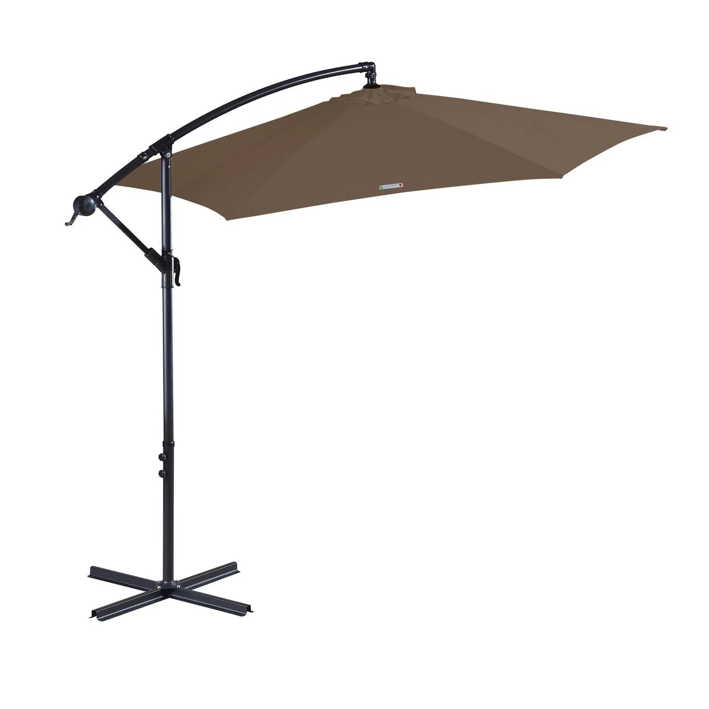 Milano Outdoor 3 Metre Cantilever Umbrella UV Sunshade Garden Patio Deck - Myzenhome