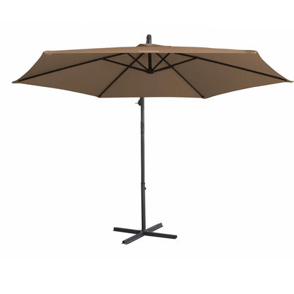 Milano Outdoor 3 Metre Cantilever Umbrella UV Sunshade Garden Patio Deck - Myzenhome