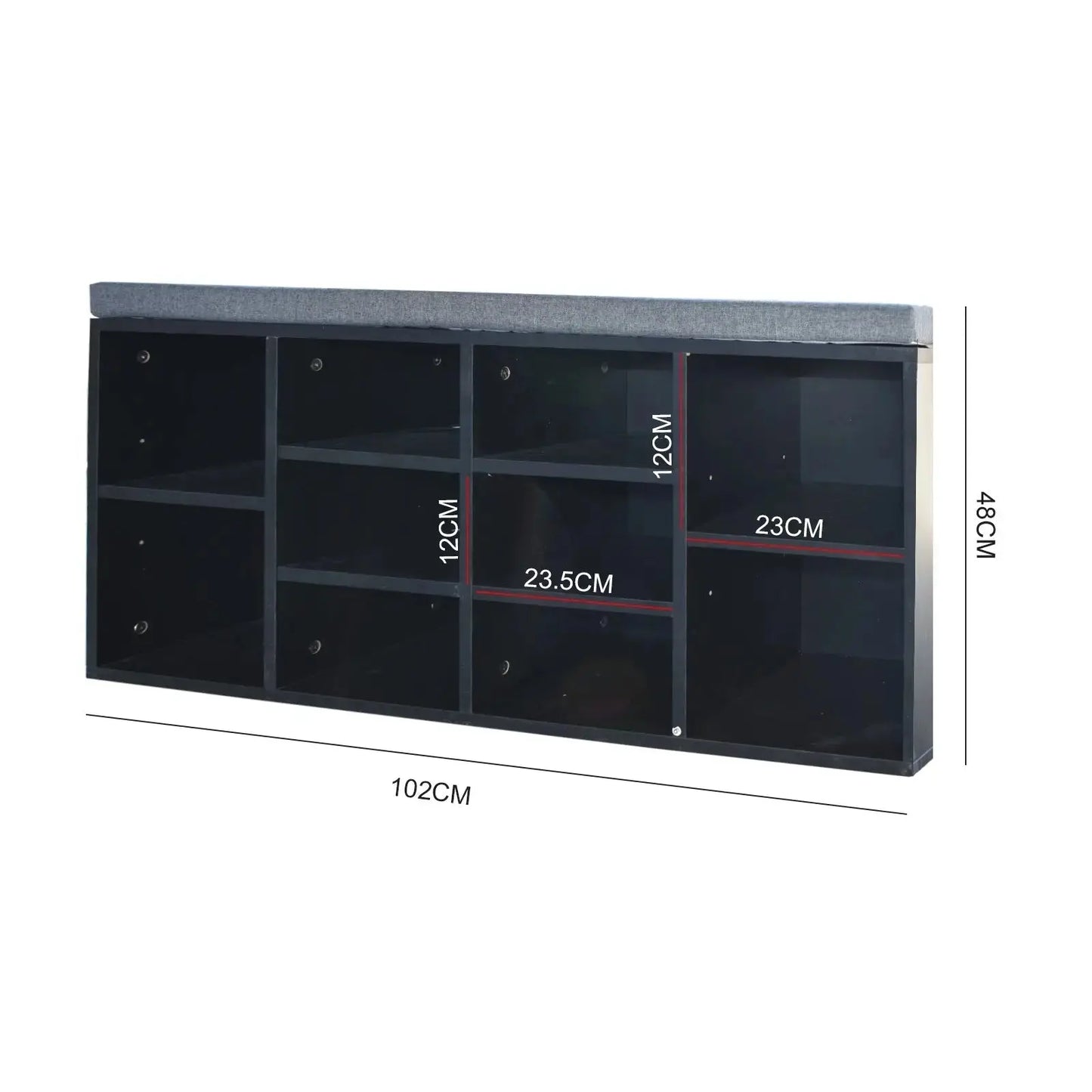 Milano decor 2 in 1 shoe organiser with bench storage Milano Decor