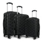 Milano decor luxury travel luggage set abs hard case durable lightweight Milano Decor