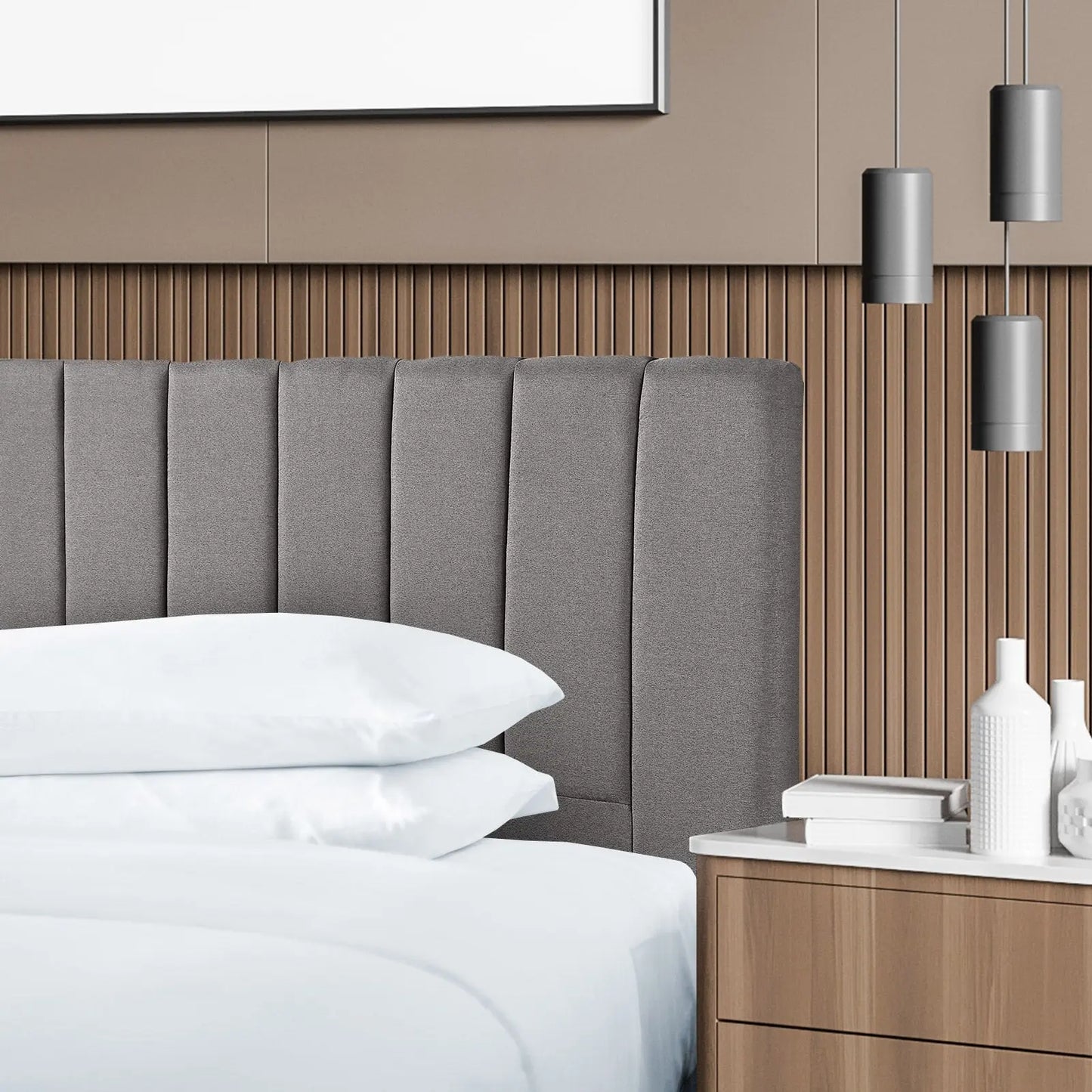 Milano decor valencia bed head headboard bedhead upholstered Milano Decor