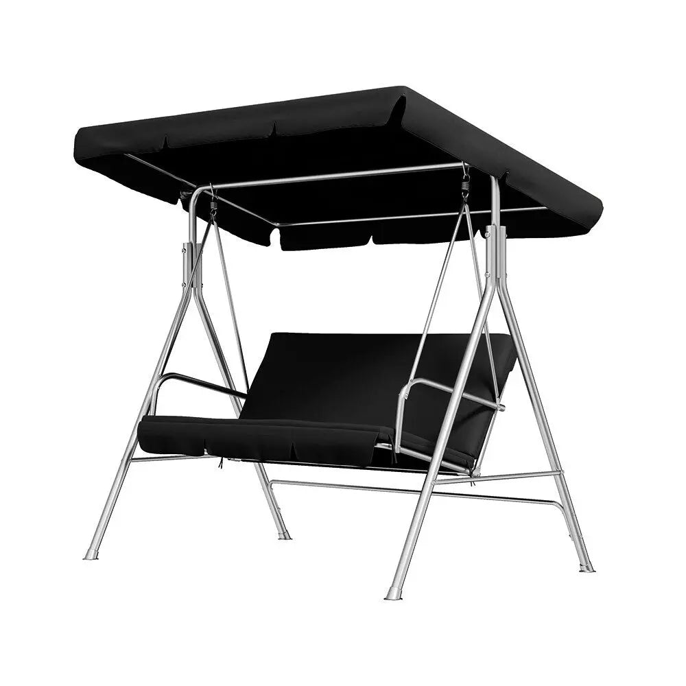 Milano swing bench seat chair canopy furniture 3 seater garden hammock Milano Decor