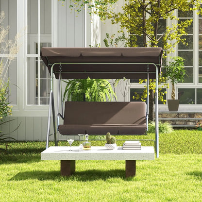 Milano swing bench seat chair canopy furniture 3 seater garden hammock Milano Decor
