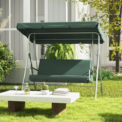 Milano swing bench seat chair canopy furniture 3 seater garden hammock Milano Decor