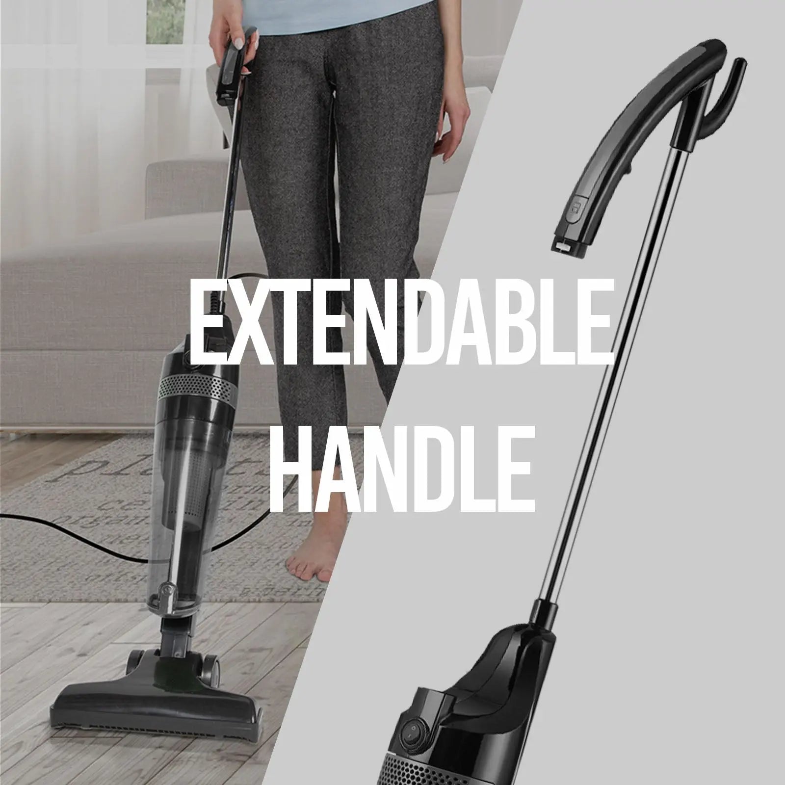 MyGenie CX500 Telescopic Stick Vacuum Ultralight Bagless - Myzenhome