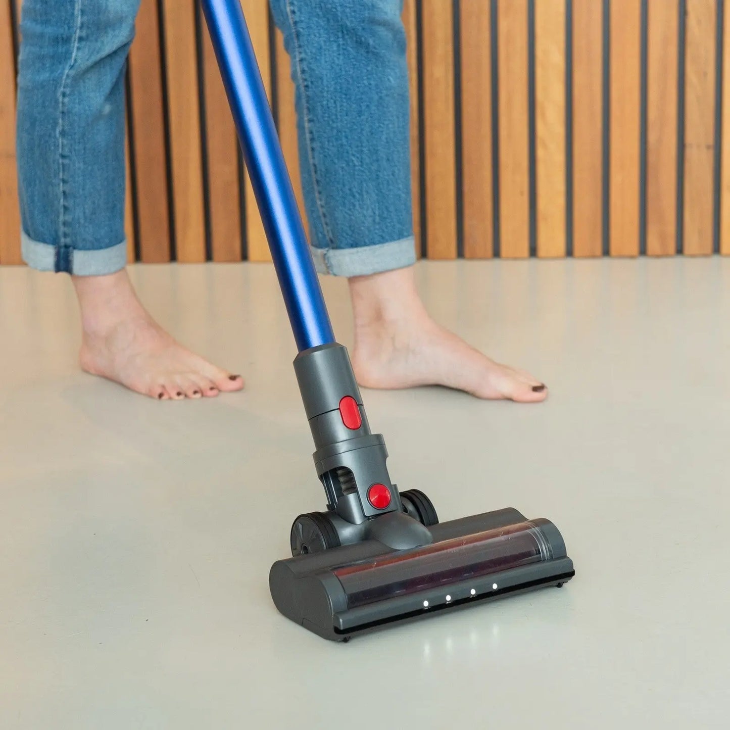 MyGenie Monster Stick Vac with Mop - Blue Myzenhome