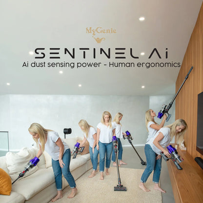 MyGenie Sentinel Ai Pro Stick Vac with Mop Myzenhome