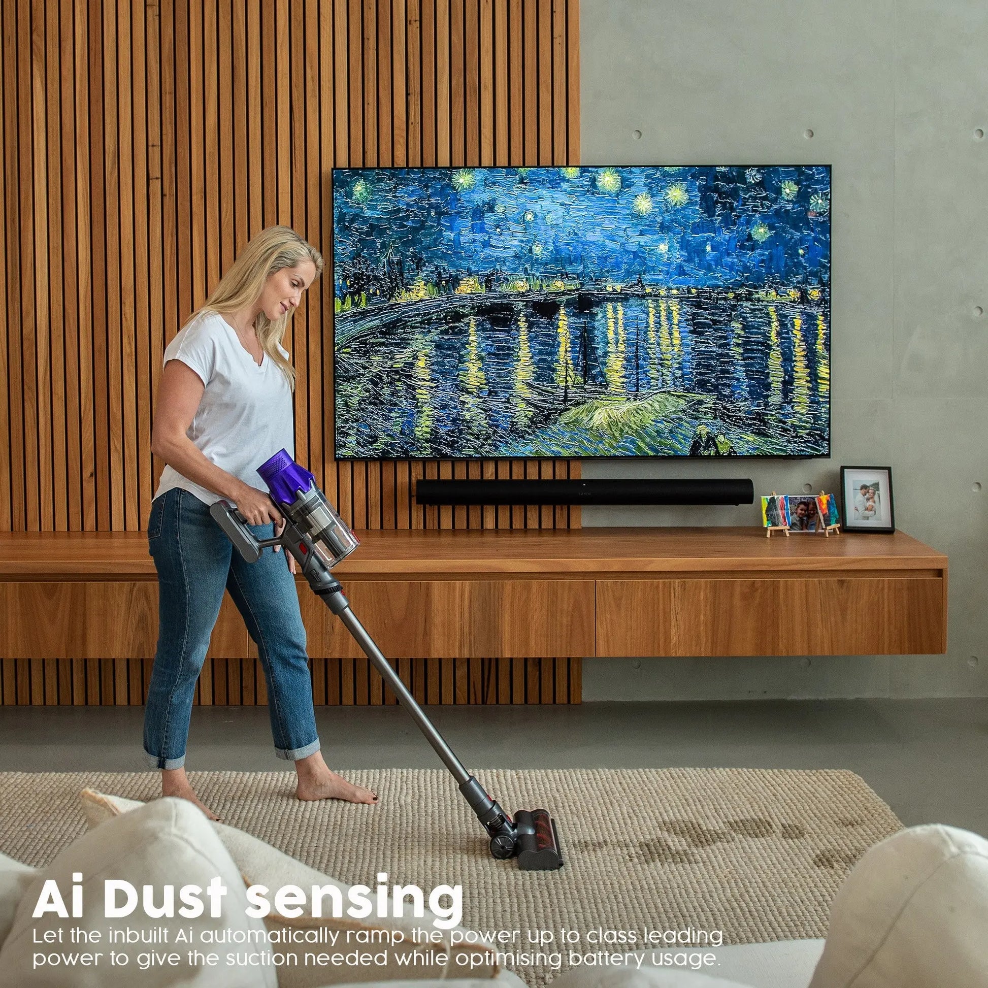 MyGenie Sentinel Ai Pro Stick Vac with Mop Myzenhome