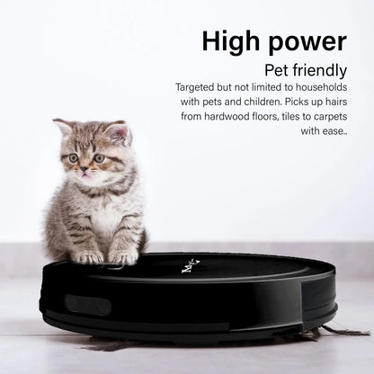 MyGenie Smart Robotic Vacuum Cleaner App Controlled Carpet Floors Auto Robot - Myzenhome