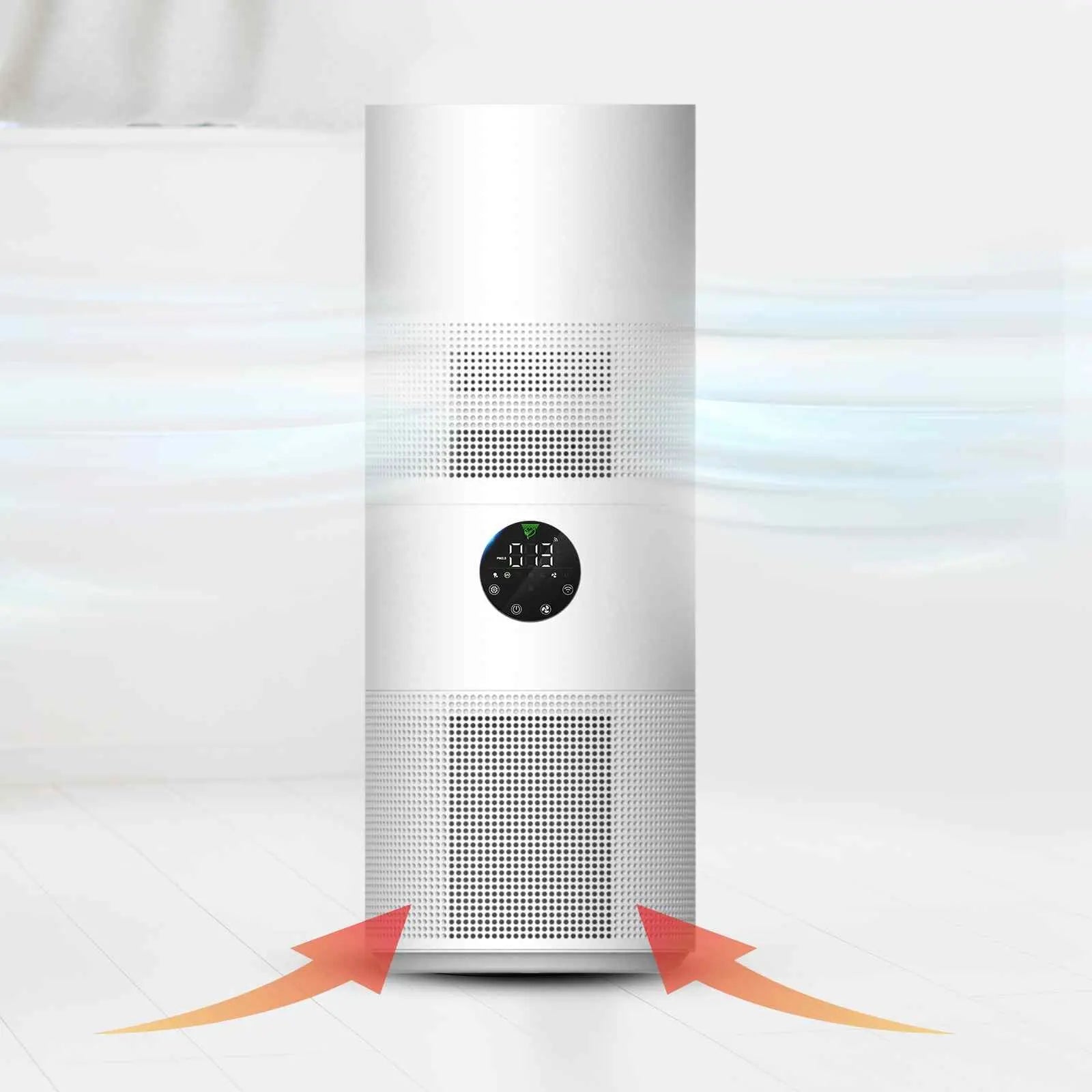 MyGenie Tower Air Purifier with Planter 2-in-1 WI-FI App Control HEPA - Myzenhome