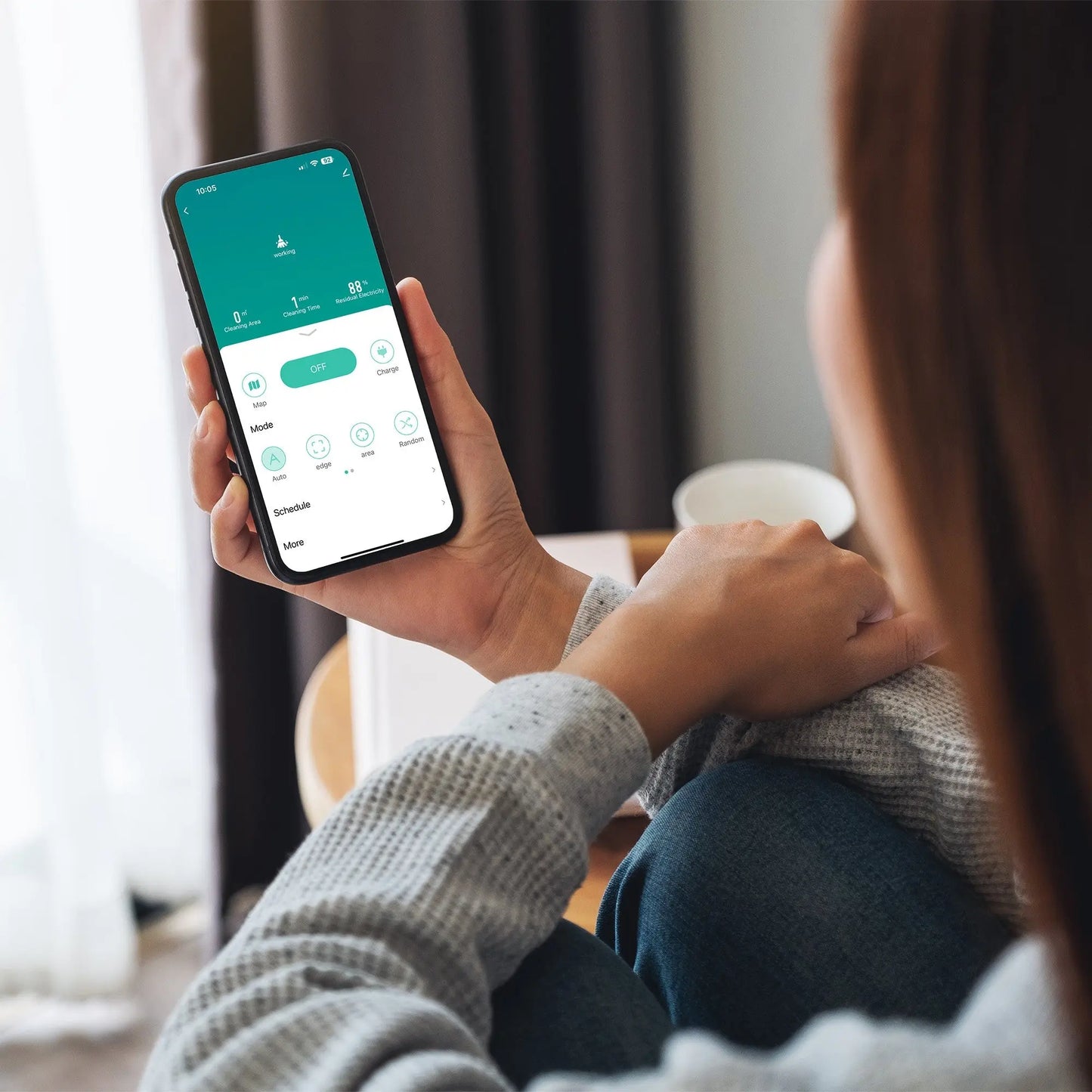 MyGenie Vortex Wet and Dry Robotic Vacuum Myzenhome