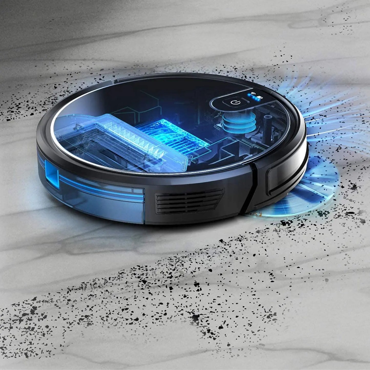 MyGenie XSonic Wifi Pro Robotic Vacuum Cleaner Carpet Wet Dry Mopping - Myzenhome