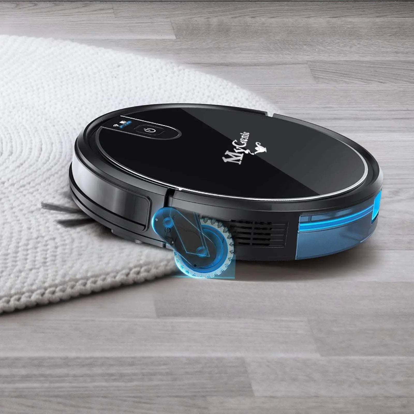 MyGenie XSonic Wifi Pro Robotic Vacuum Cleaner Carpet Wet Dry Mopping - Myzenhome