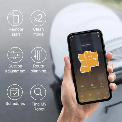 MyGenie XSonic Wifi Pro Robotic Vacuum Cleaner Carpet Wet Dry Mopping - Myzenhome