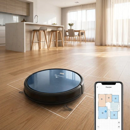 MyGenie Xsonic V5 Max Hydro 3-in-1 Robot Vacuum & Mop, WiFi App Control Myzenhome