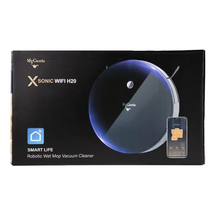 MyGenie Xsonic Wifi H20 Robotic Vacuum Cleaner - Myzenhome