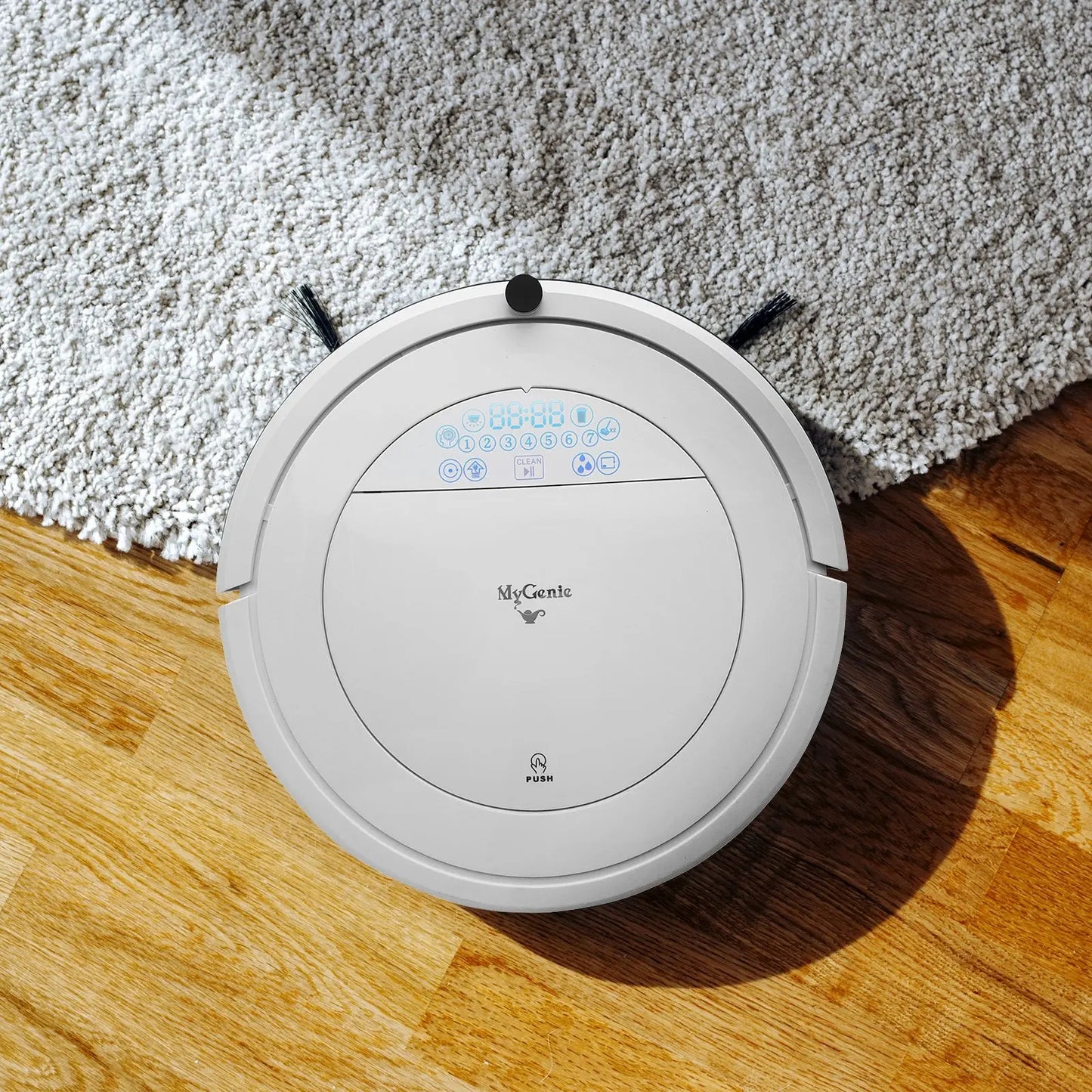 MyGenie ZX1000 Automatic Robotic Vacuum Cleaner Dry Wet Mop Sweep Floor - Myzenhome