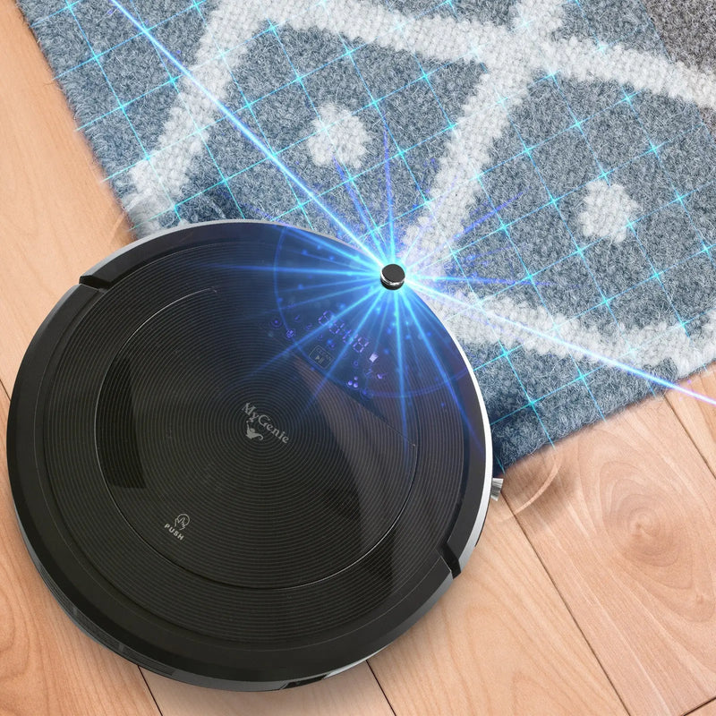 MyGenie ZX1000 Robotic Vacuum Cleaner with Bonus Aroma Diffuser with 3 Oils - Myzenhome