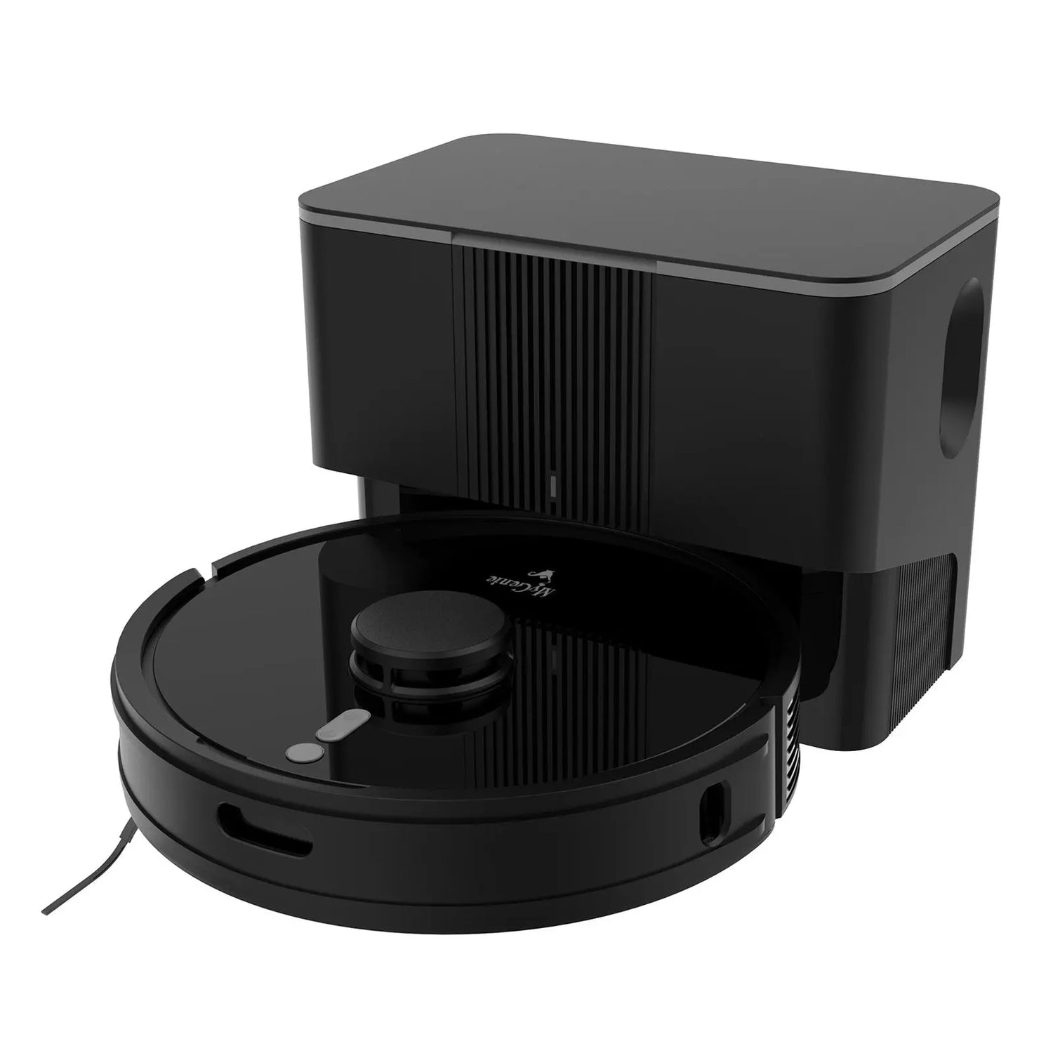 Mygenie laser smart iq720+ total clean system robotic vacuum + tower lidar black MyGenie