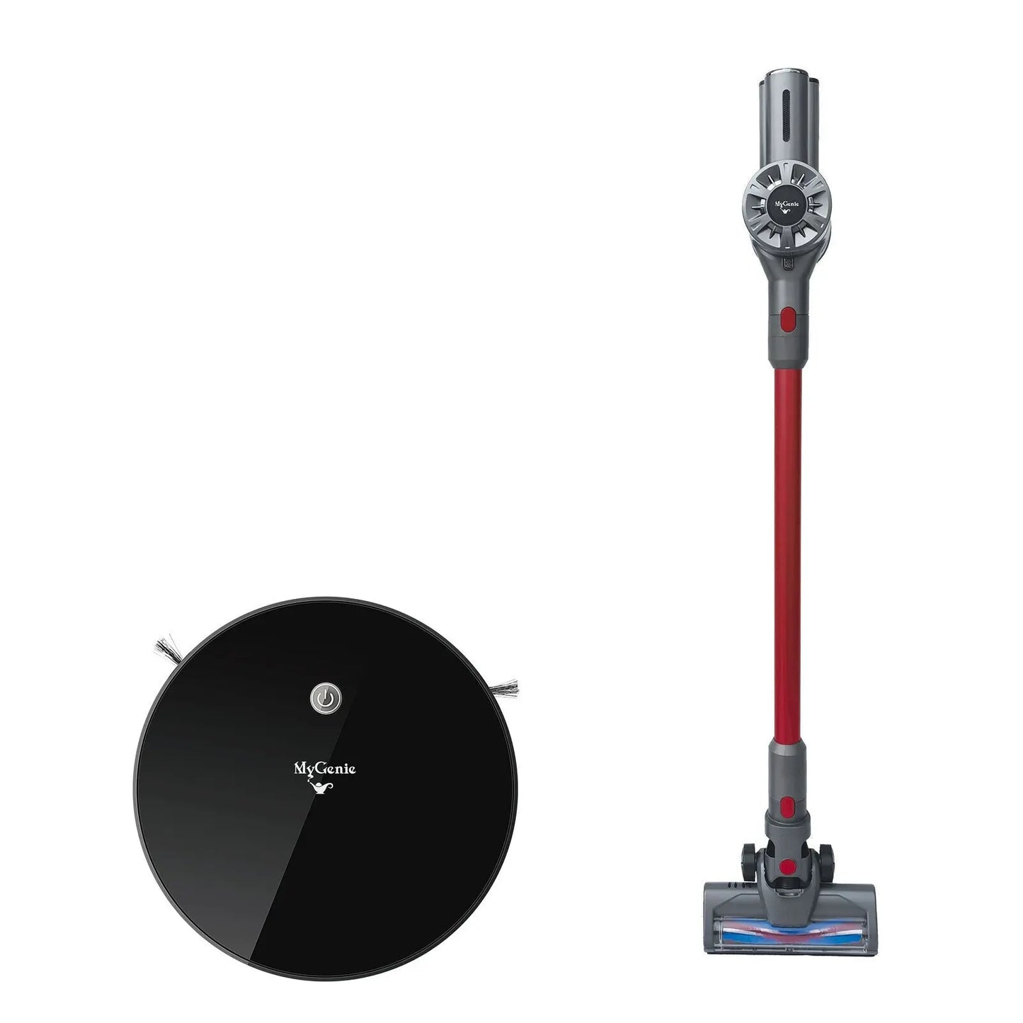 Mygenie ultimate vacuum set - 1 x smart robot vacuum + 1 x x5 stick vacuum MyGenie