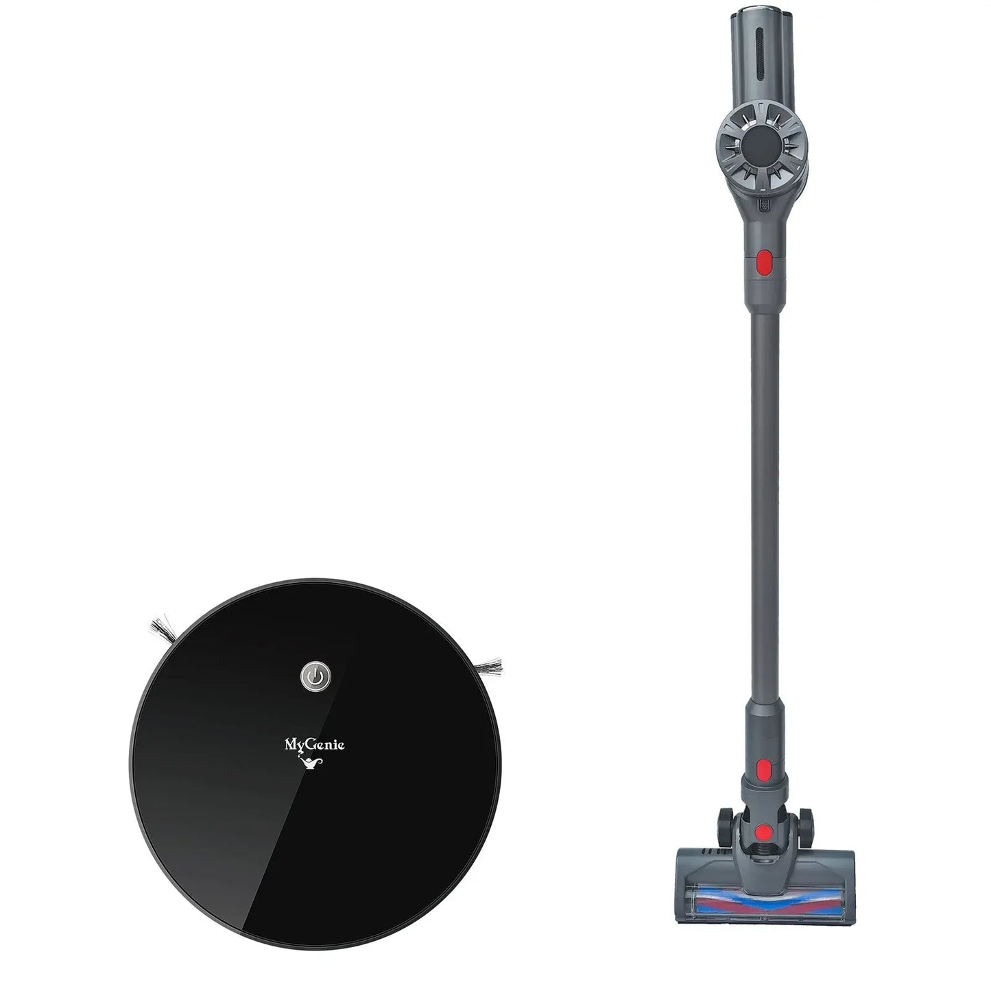 Mygenie ultimate vacuum set - 1 x smart robot vacuum + 1 x x5 stick vacuum MyGenie