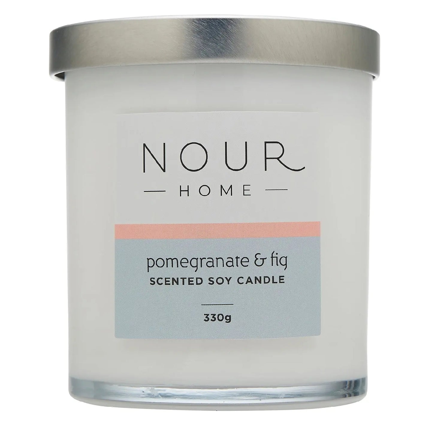 Nour Home Candle - Pomegranate And Fig - Myzenhome