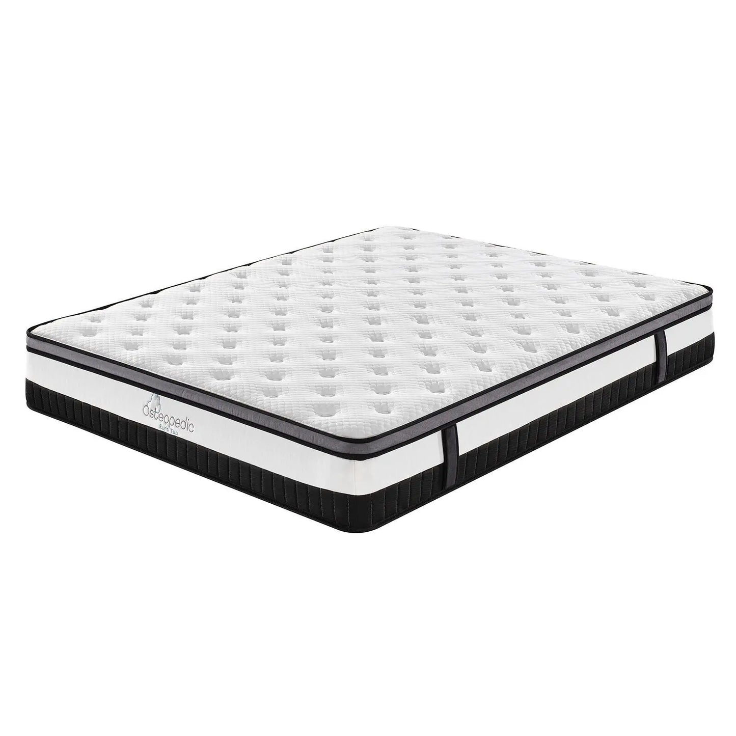 Osteopedic euro top mattress pocket spring eurotop hybrid design bed Osteopedic