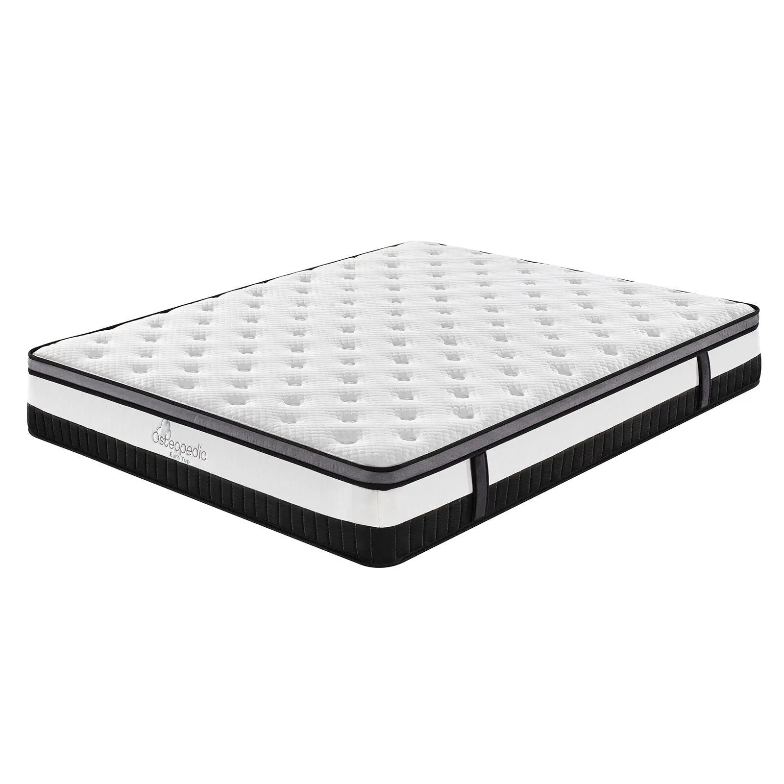 Osteopedic euro top mattress pocket spring eurotop hybrid design bed Osteopedic