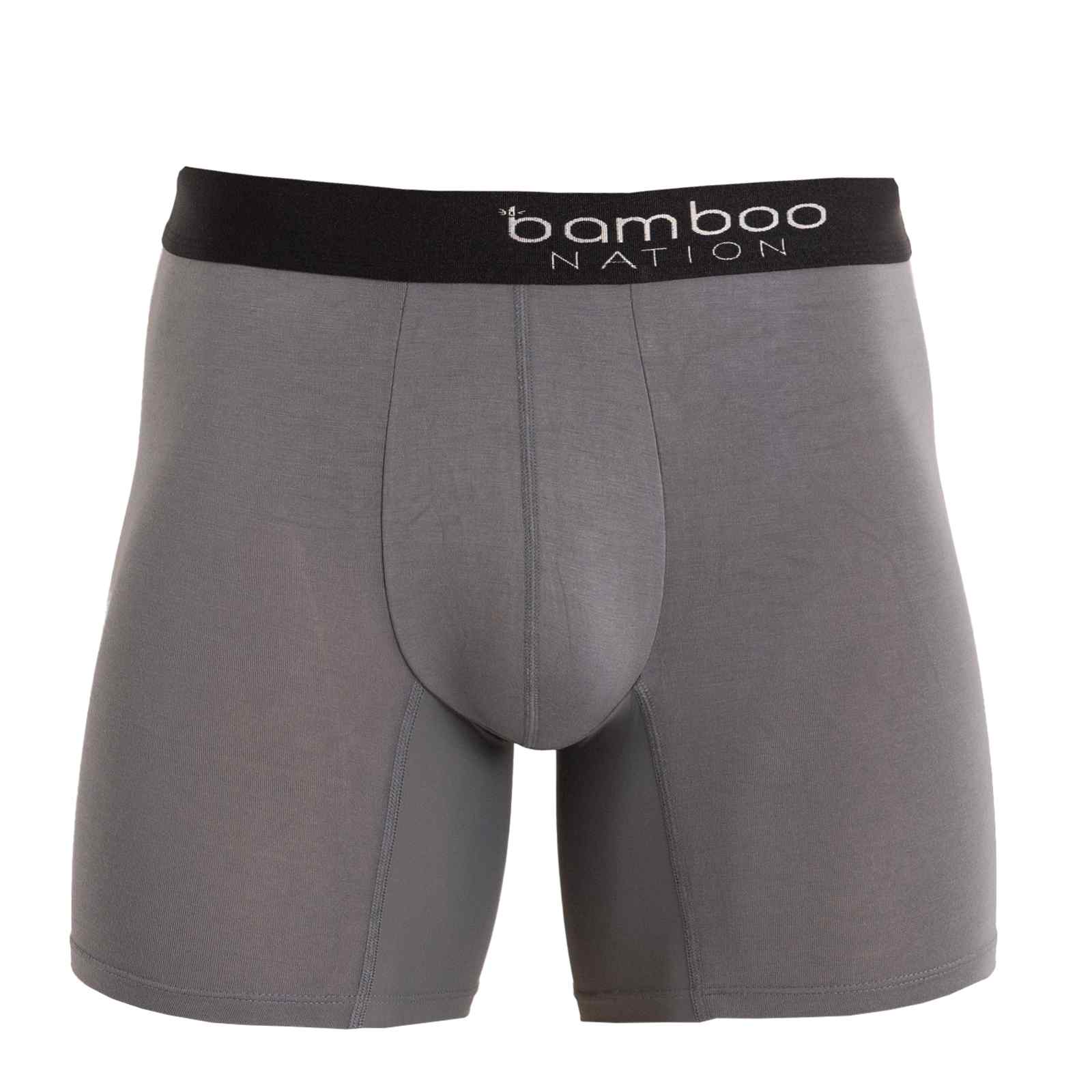 Bamboo Nation Boxer Briefs Mens Bamboo Jocks Underwear Anti Chafe - Myzenhome