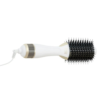 Paris Glam Blow Dry Barrel Brush 2-In-1 Swivel Professional Lightweight - Myzenhome