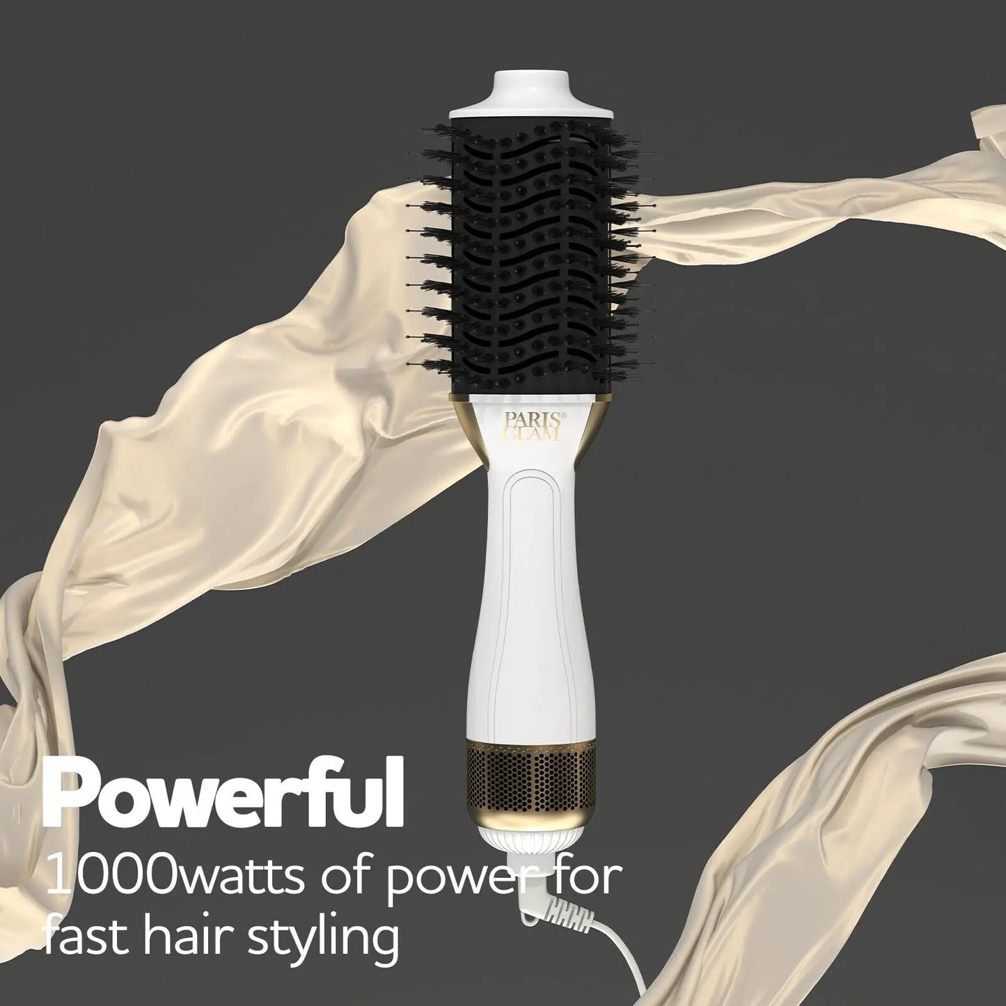 Paris Glam Essentials Set 1 x Hair Dryer + 1 x Barrel Brush - Myzenhome