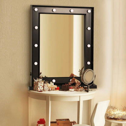 Paris Glam Hollywood Vanity LED Illuminated Light Make-Up Cosmetic Mirror - Myzenhome