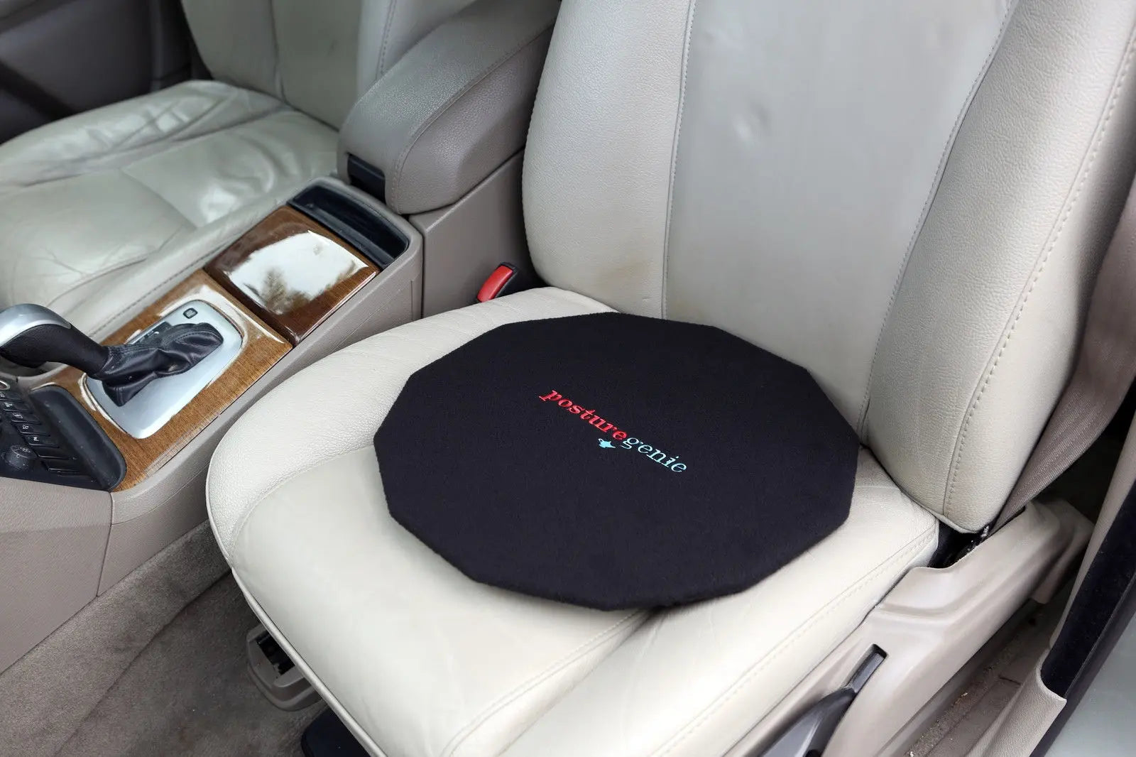 Posture Genie Adjustable Car Vehicle Seat Support Cushion For Back Discomfort - Myzenhome