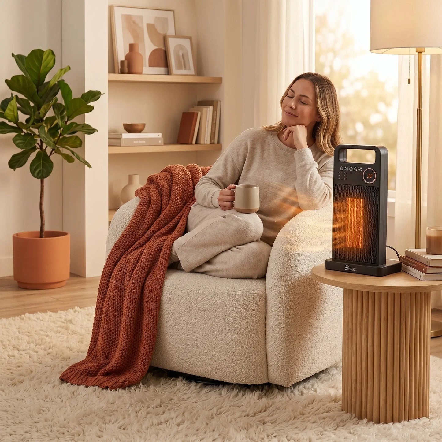 Pursonic Digital Oscillating Tower Heater Myzenhome