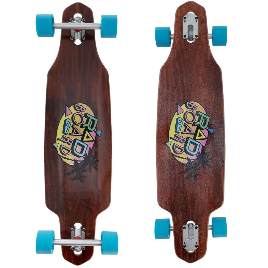 RAD Complete Drop Through " x 36" Longboard - Myzenhome