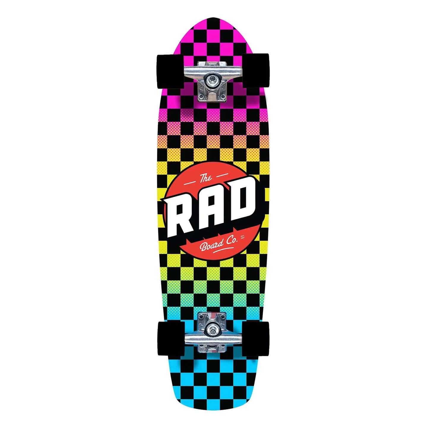 RAD Complete Retro Roller " x 2" Skateboard - Myzenhome