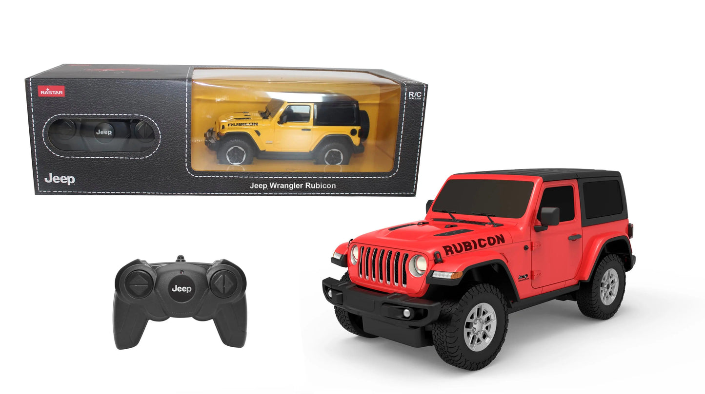 Remote Control Jeep Wrangler Rubicon 1:24 Scale Brand New Sports Car - Myzenhome