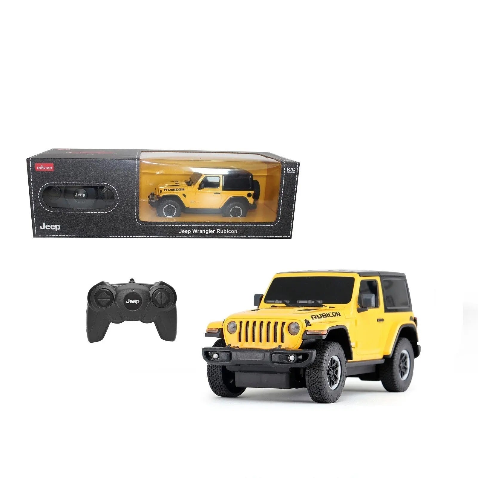 Remote Control Jeep Wrangler Rubicon 1:24 Scale Brand New Sports Car - Myzenhome